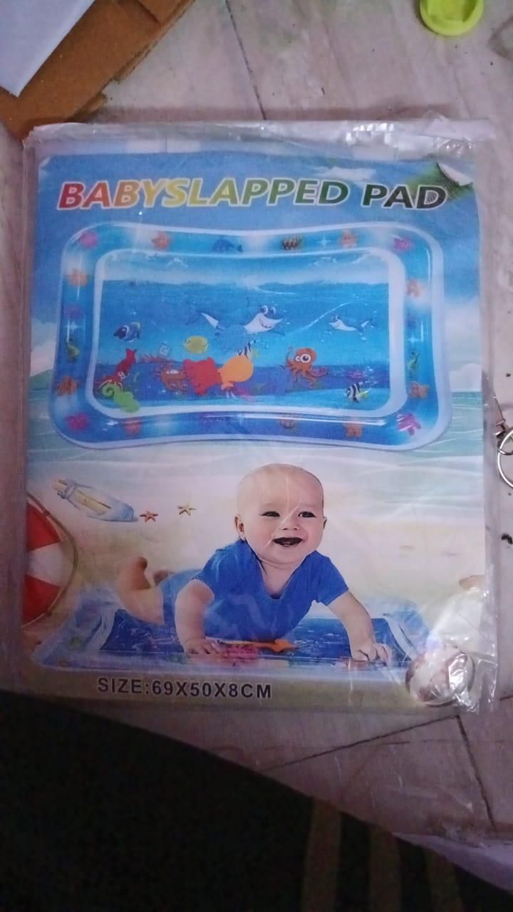 Baby Kids Water Mat Toys Inflatable Tummy Time Leakproof Water Mat